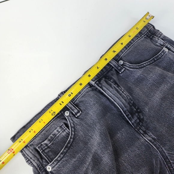 Banana Republic Black Medium Wash Women's Slouch Jeans Sz. 27 /4 - Picture 6 of 10